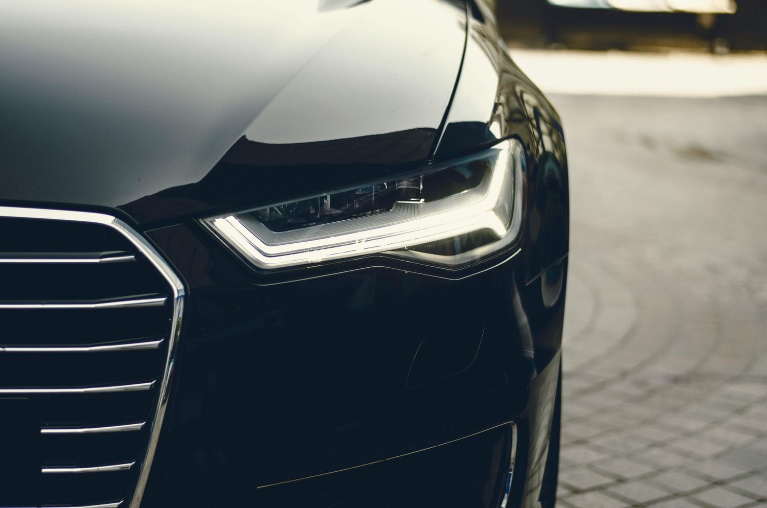 Inspecting headlight condition during a used car inspection
