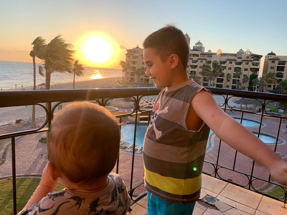 Relaxing at Princess Resort in Puerto Peñasco, Mexico with ocean views and all-inclusive family-friendly vacation vibes.