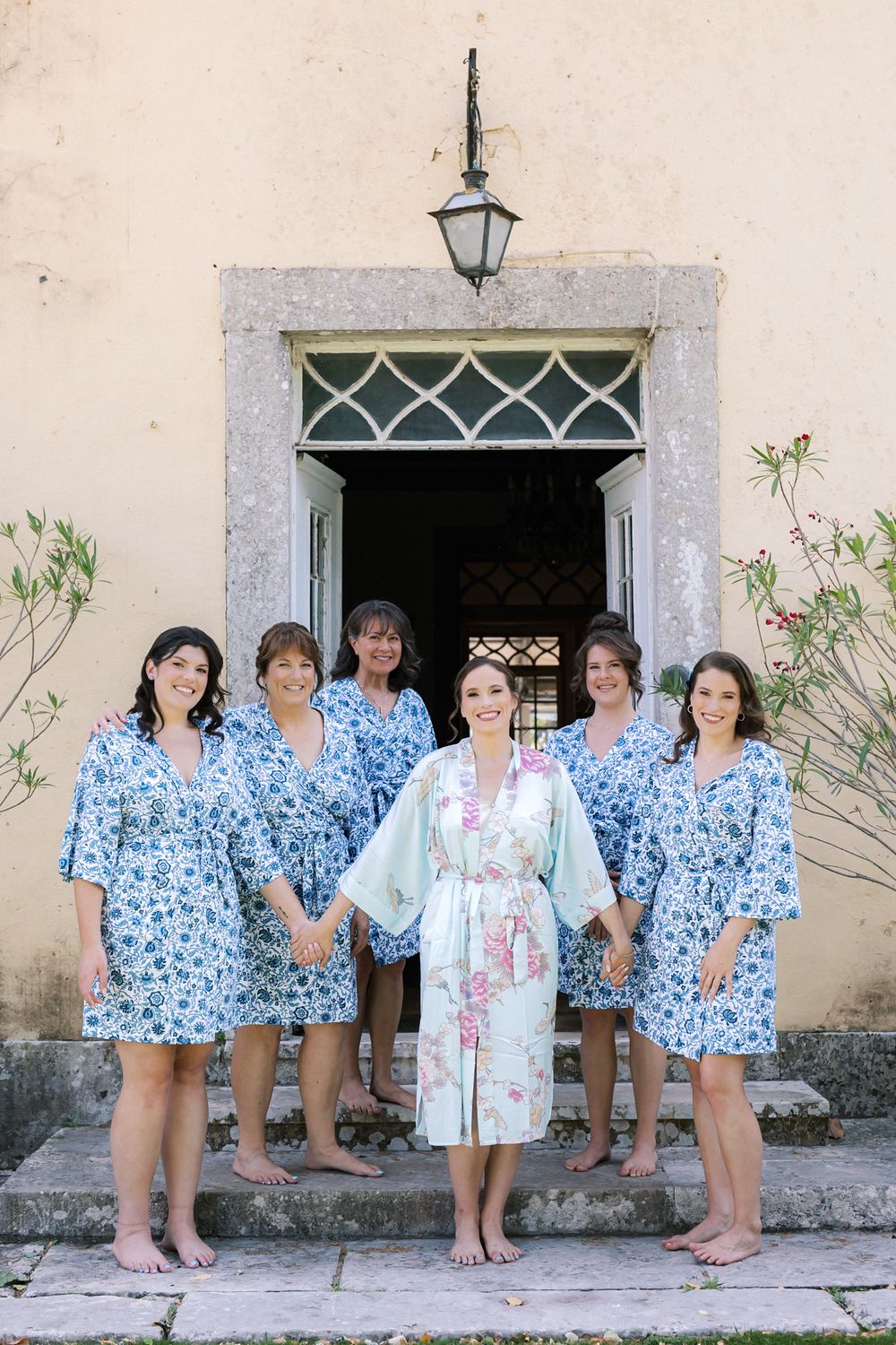 Bride getting ready at Quinta do Torneiro, captured by a Portugal wedding photographer