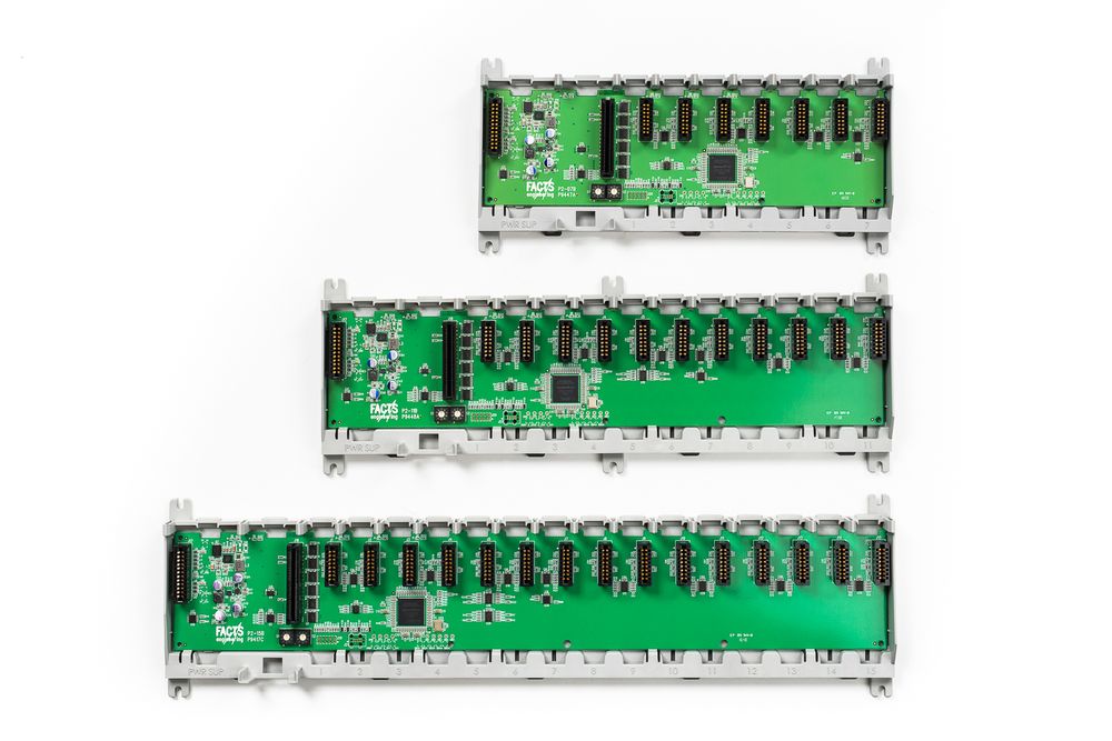 Engineering and commercial photography London | Product shot of PLC backplanes