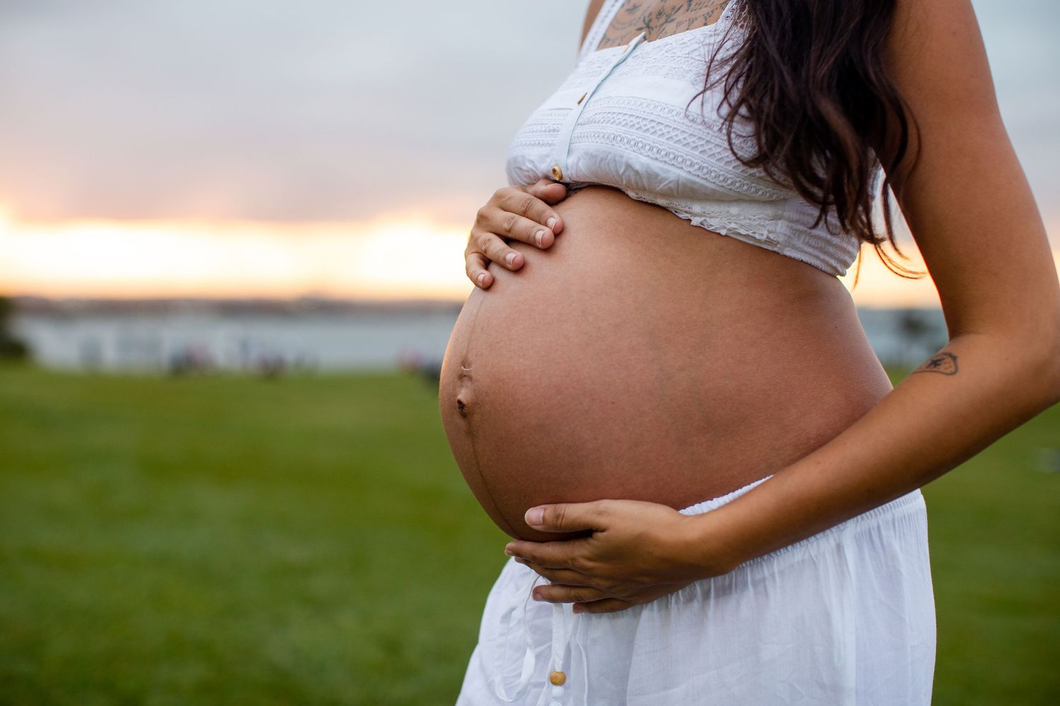 Maternity portrait. Old San Juan, Puerto Rico.