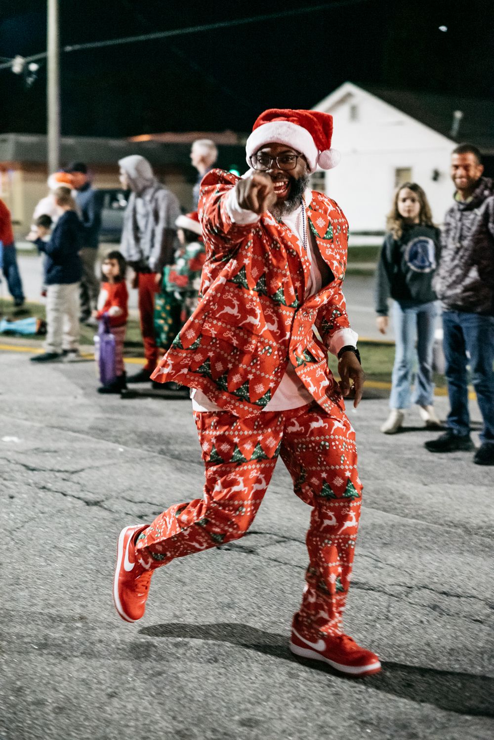 Fort Walton Beach Event Photographer covering the Christmas parade festivities. FWB event photography by mjphotograph