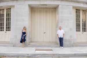 Philadelphia Engagement Session at the Merchants Building