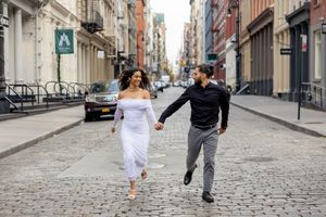 NYC Engagement Photography in Soho