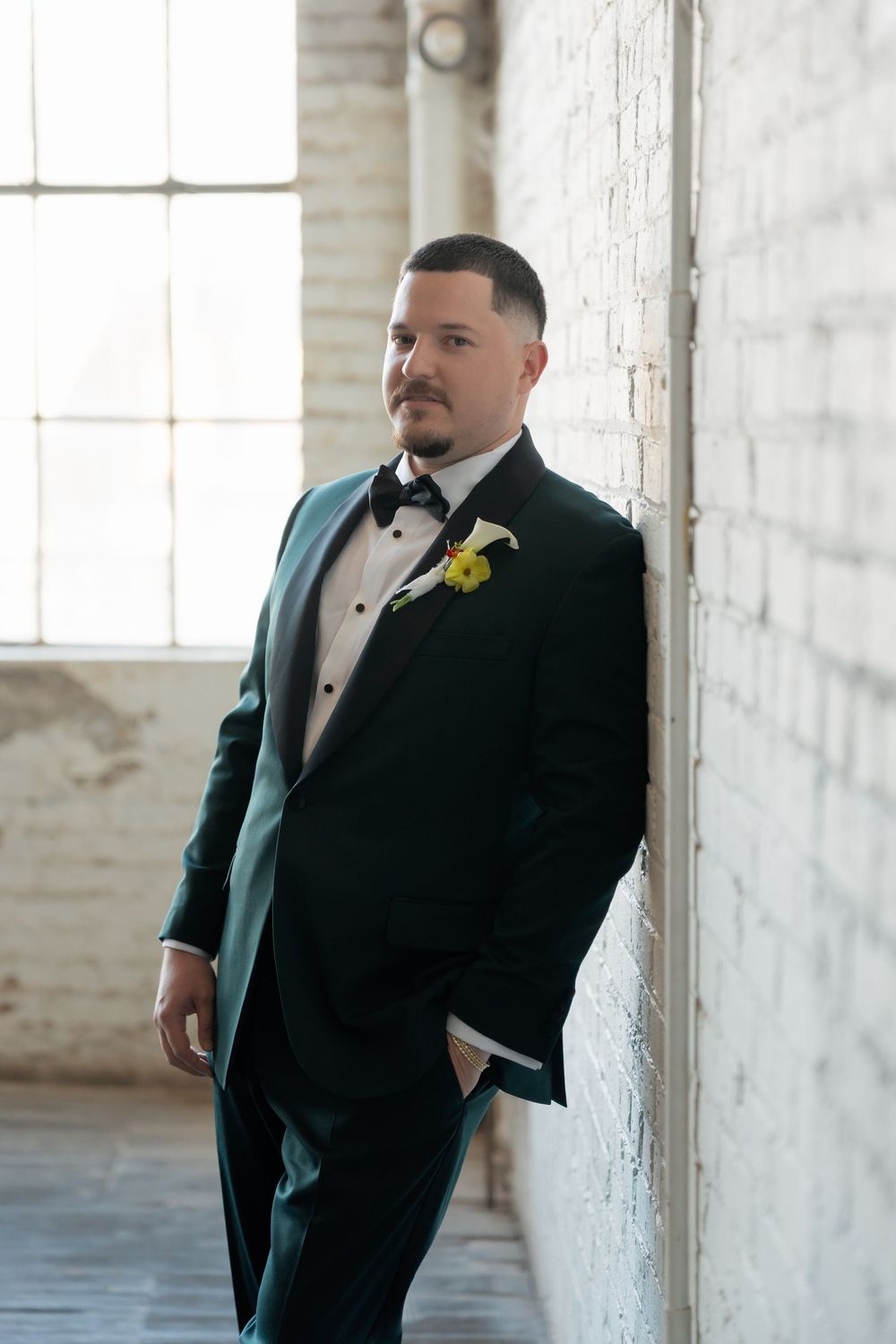 Wedding photographer at EPIC railyard in El Paso, TX