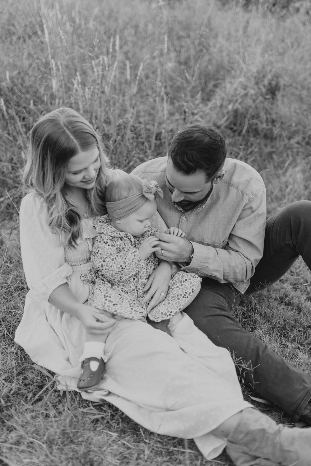 Lifestyle family photos with candid movement and relaxed, natural posing.