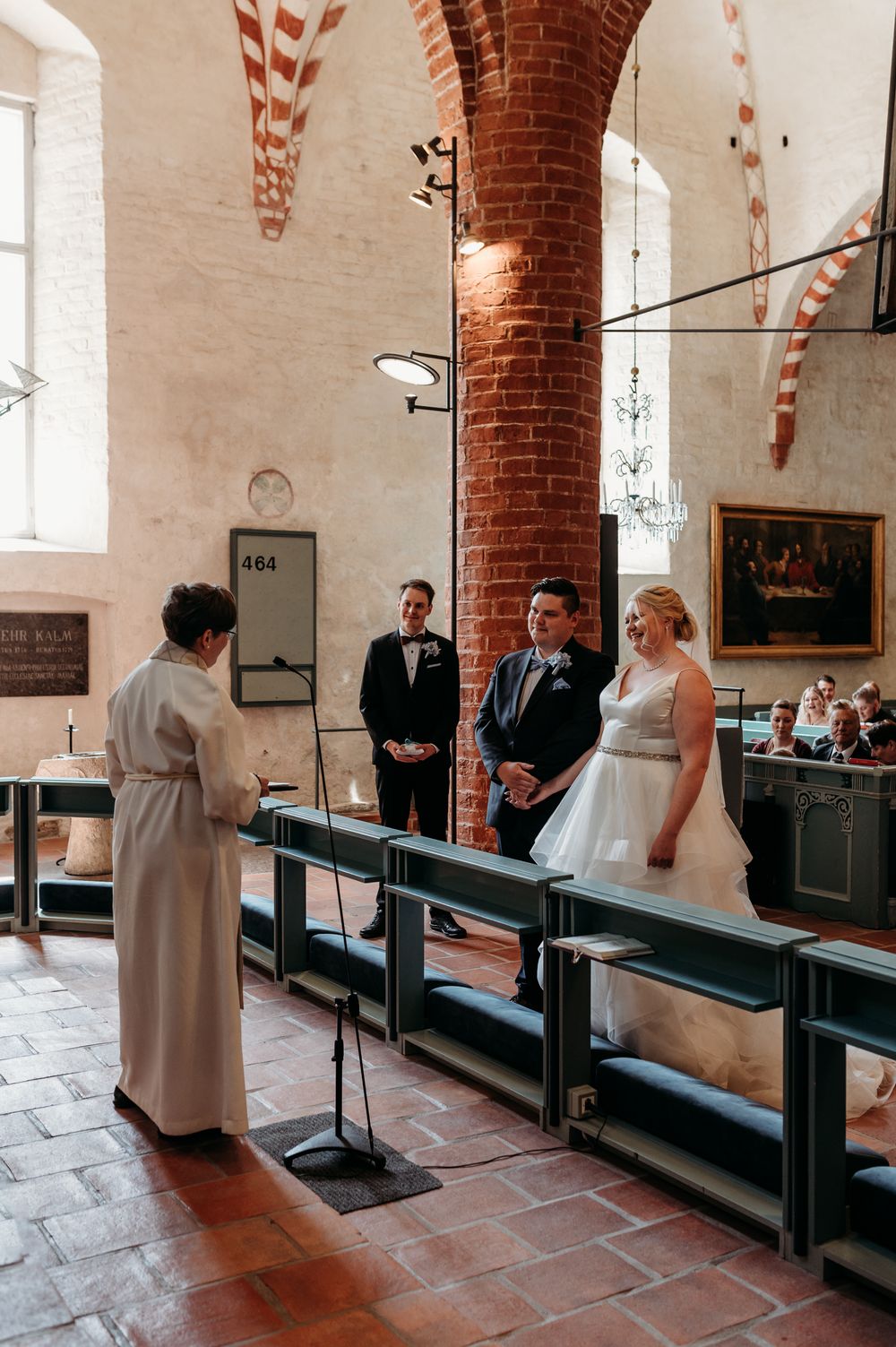 hääkuva, hääpotretti, häävalokuvaus, first look, vihkiminen