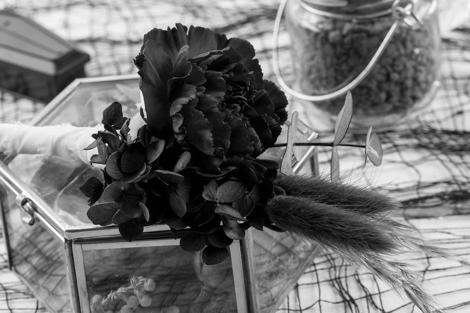 Kat and Alex's Lake Eppalock Halloween Wedding captured in B + W  by Jason Robins, 2025 NZIPP Australian Wedding Photographer of the Year.