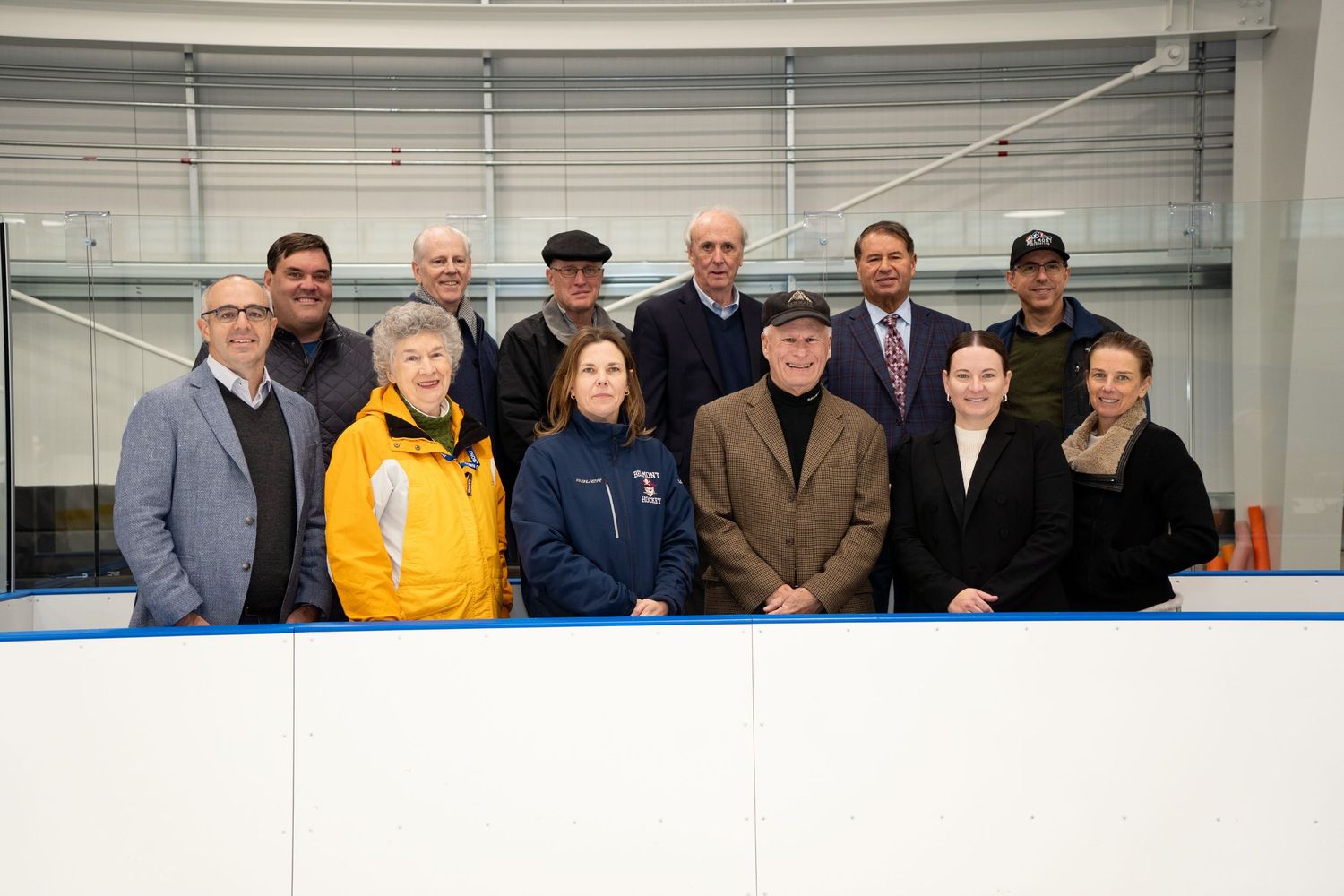 Building Committee at Belmont’s Skip Viglirolo Ice skating Rink Grand Opening - Leah Ramuglia Event Photography
