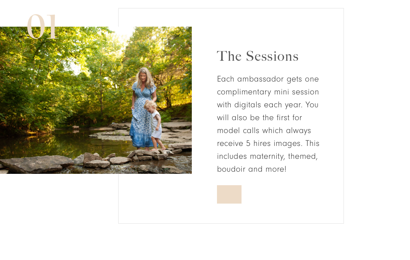 A series of minimalist website layout mockups showing blog post designs with text and images in a clean style.