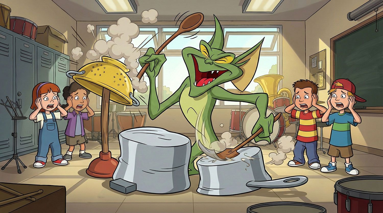 Colorized animation from the Gremlins animated series from the 90's