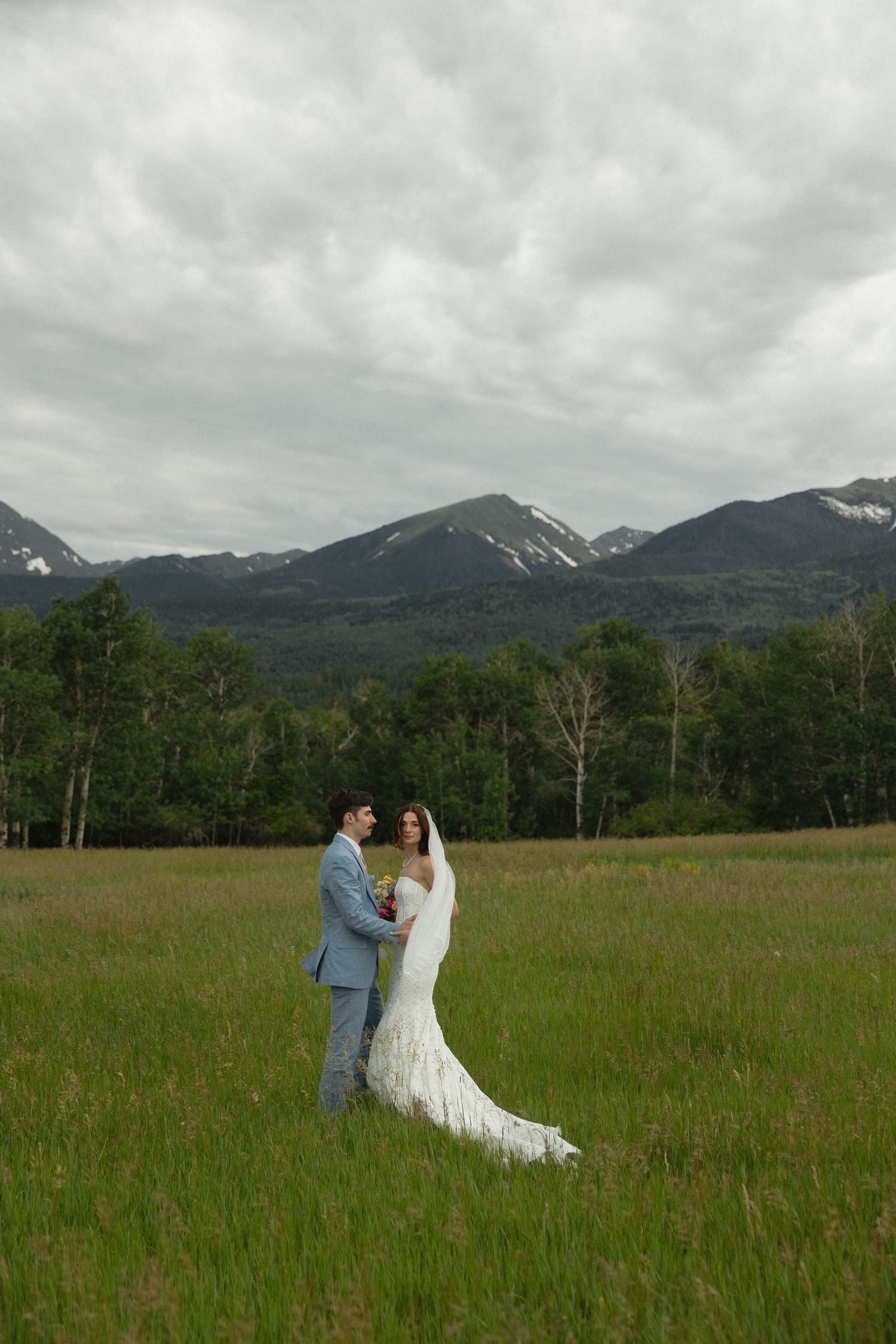 colorado backyard wedding