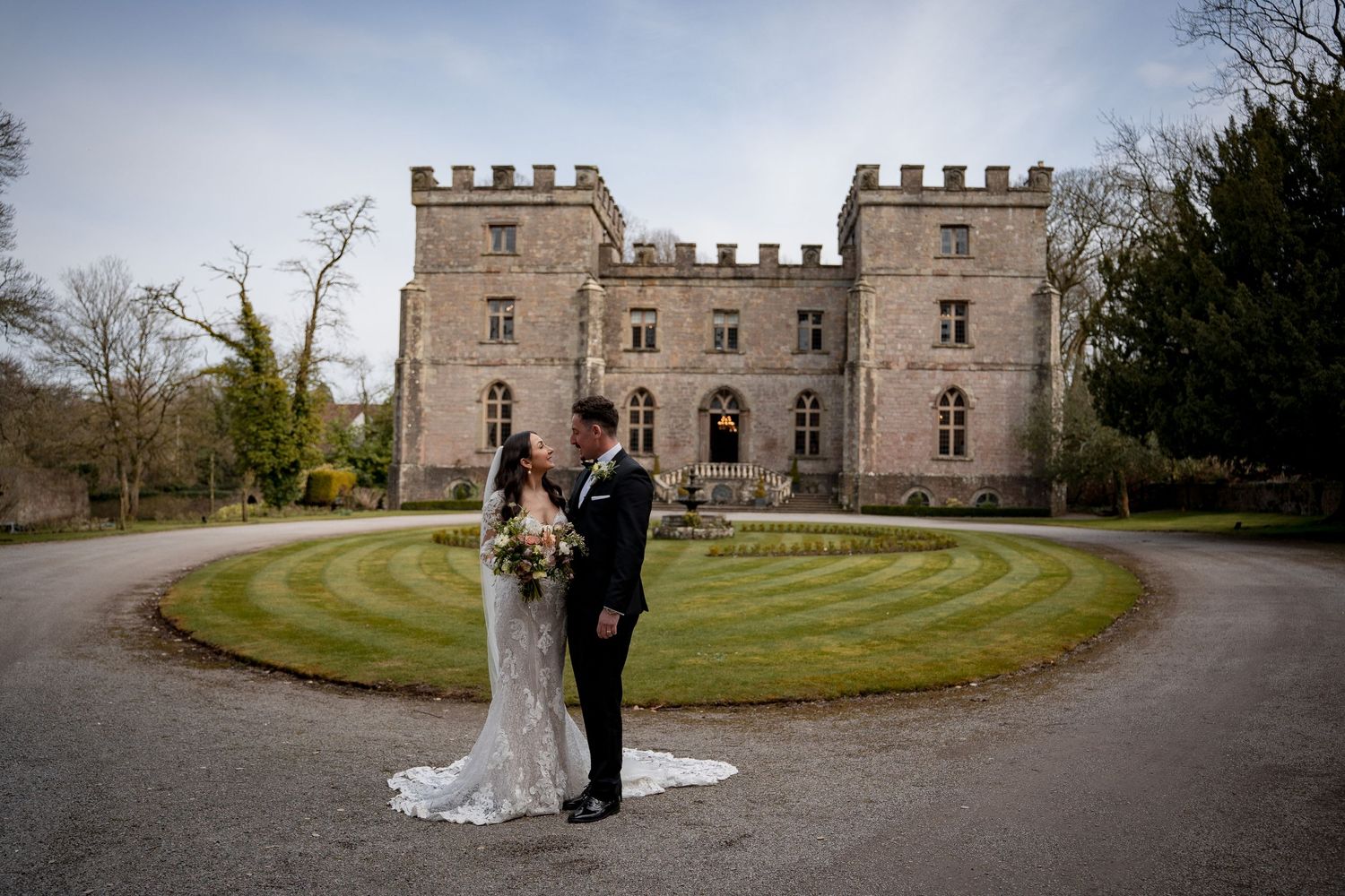 Clearwell Castle with the stunning Dom and Helen