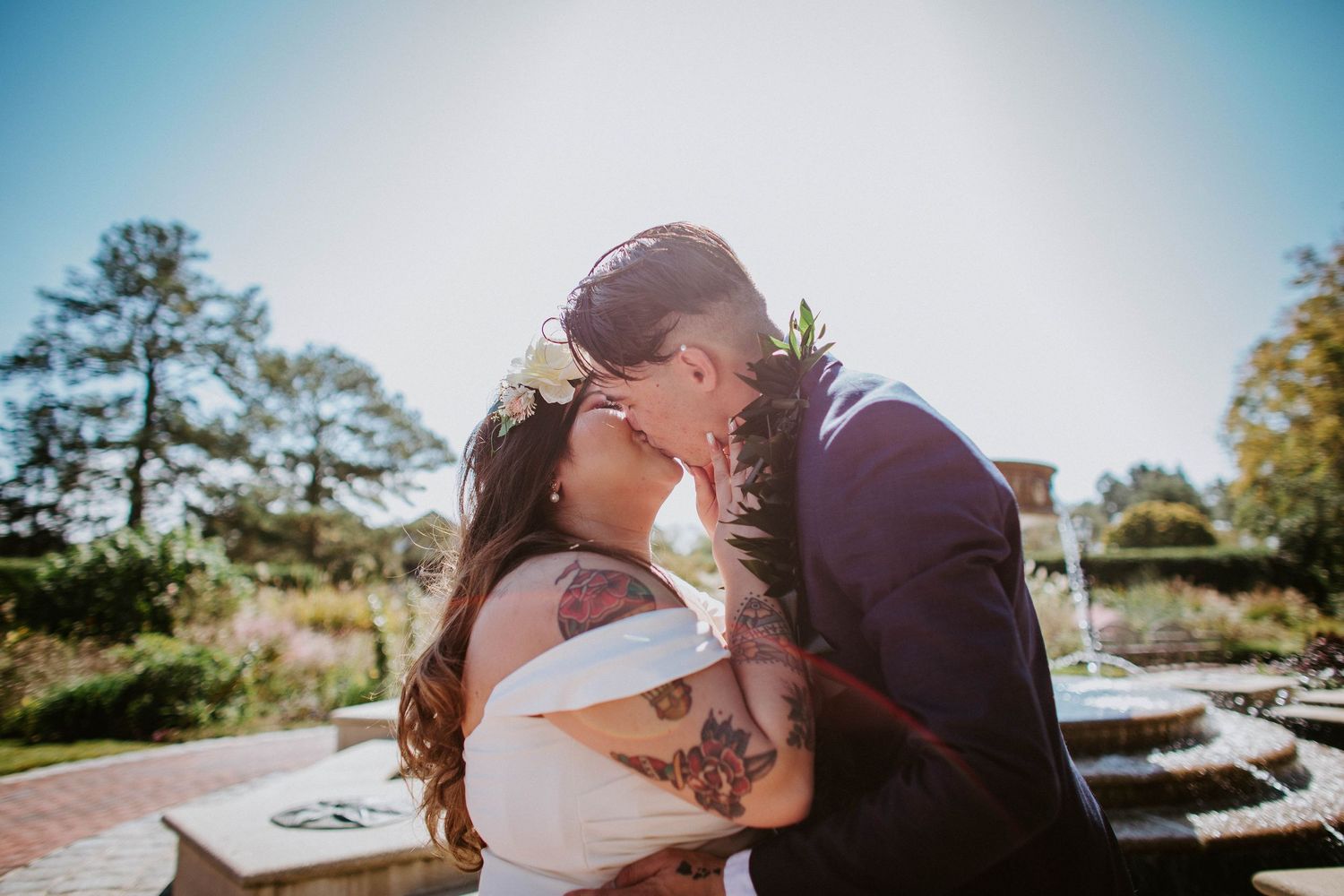 norfolk botanical garden weddng