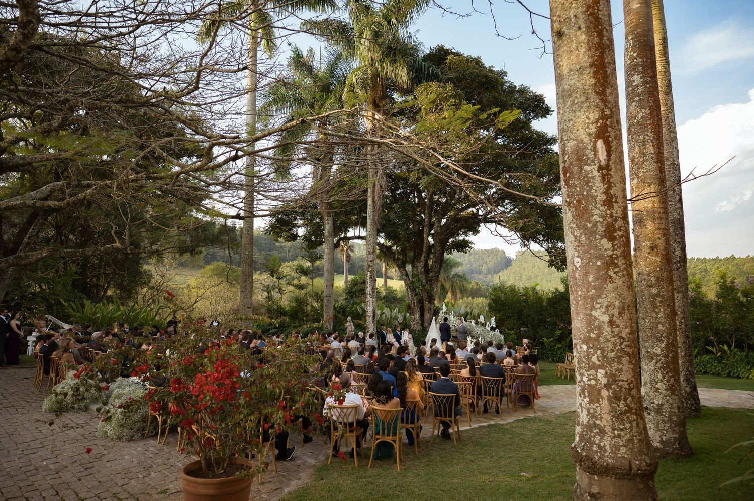 Cerimônia de casamento na Fazenda Santa Maria em Morungaba