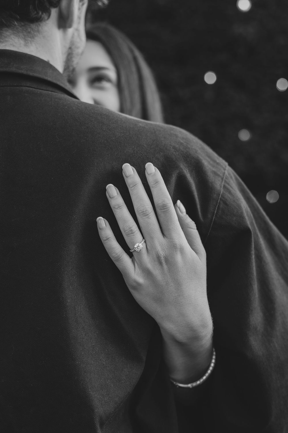 Proposal photographer helping plan a surprise proposal in Broadway.