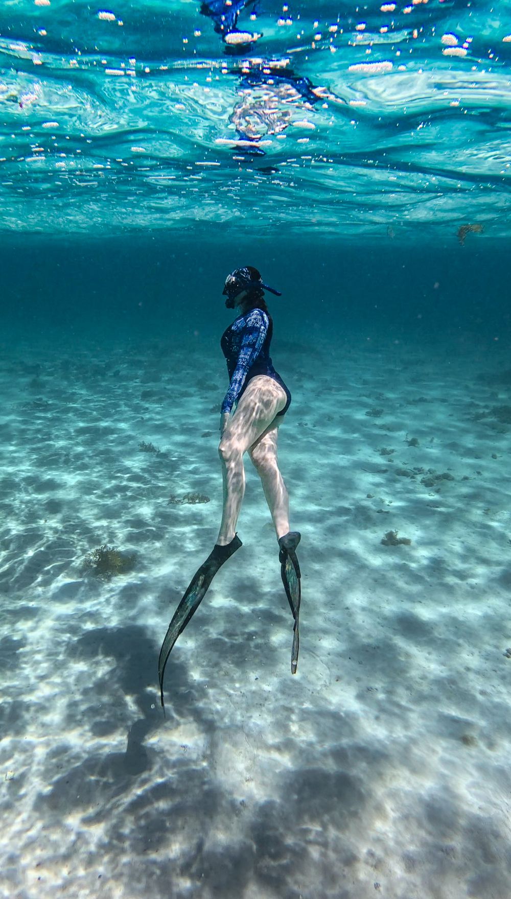Perth Photographer and Free Diver at Rottnest Island