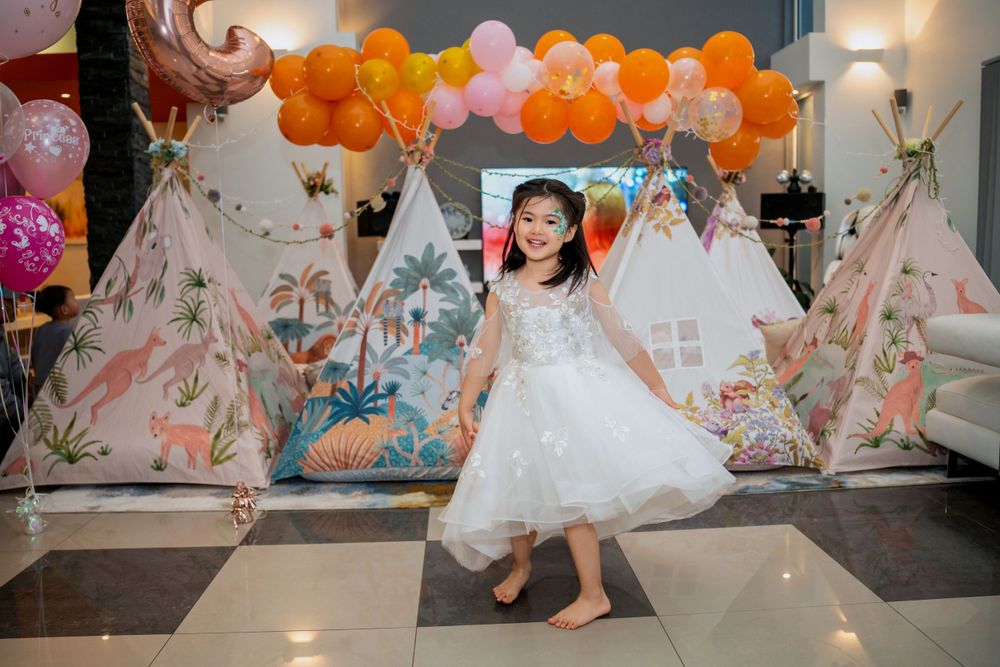 Candid children's birthday party event photography capturing fun moments and family celebrations, by an Auckland photographer.
