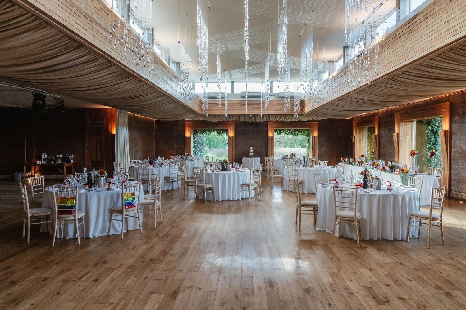 Wedding reception in the Gillyflower at Elmore Court by Zara Davis Photography Gloucestershire