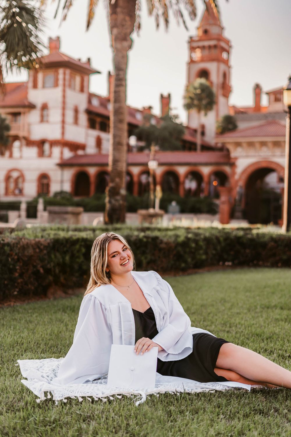 Senior and couples photography at Flagler College downtown Saint Augustine Florida