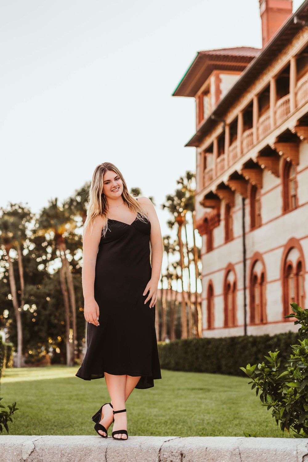 Senior and couples photography at Flagler College downtown Saint Augustine Florida