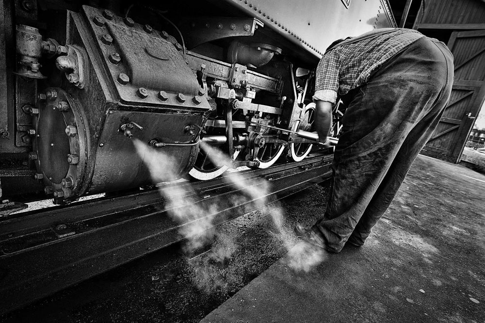 TRAIN BAIE DE SOMME PICARDIE FRANCE © Didier Houeix