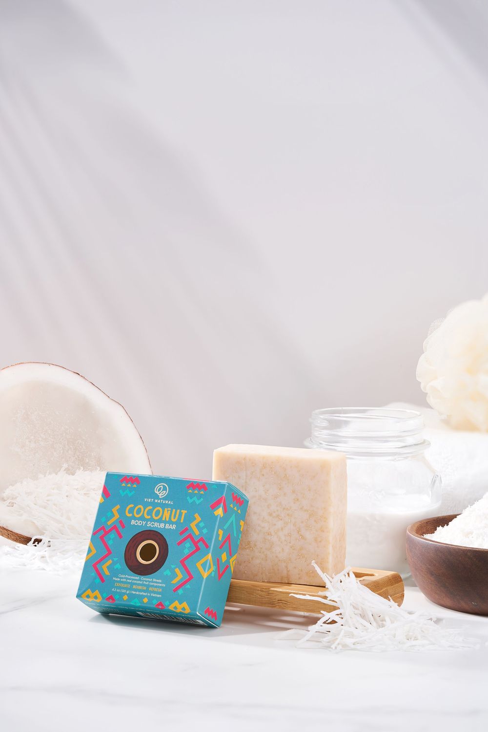 Ảnh chụp sản phẩm xà phòng handmade nguyên liệu tự nhiên