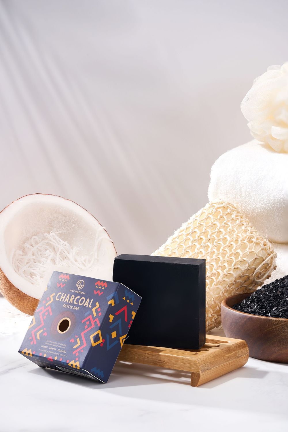 Ảnh chụp sản phẩm xà phòng handmade nguyên liệu tự nhiên