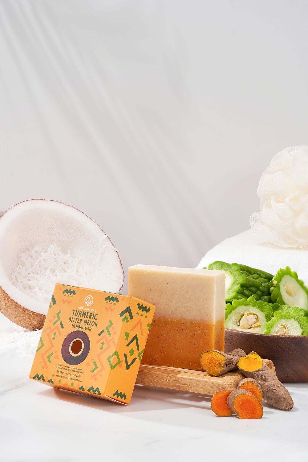 Ảnh chụp sản phẩm xà phòng handmade nguyên liệu tự nhiên