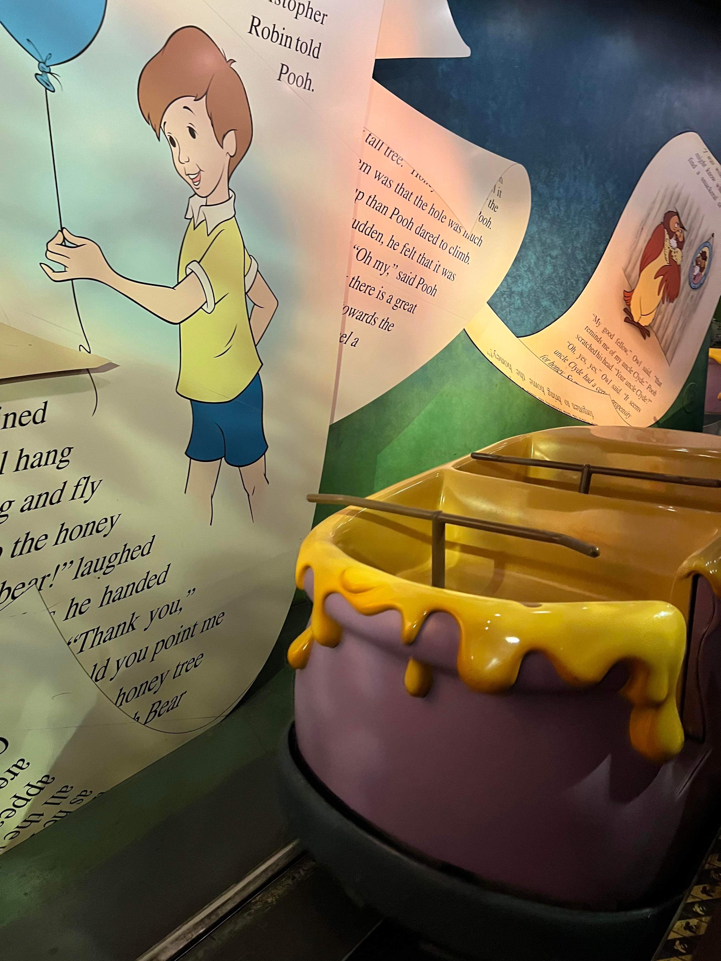 Colorful children's book pages featuring yellow melting candles and illustrations shown in sequence.