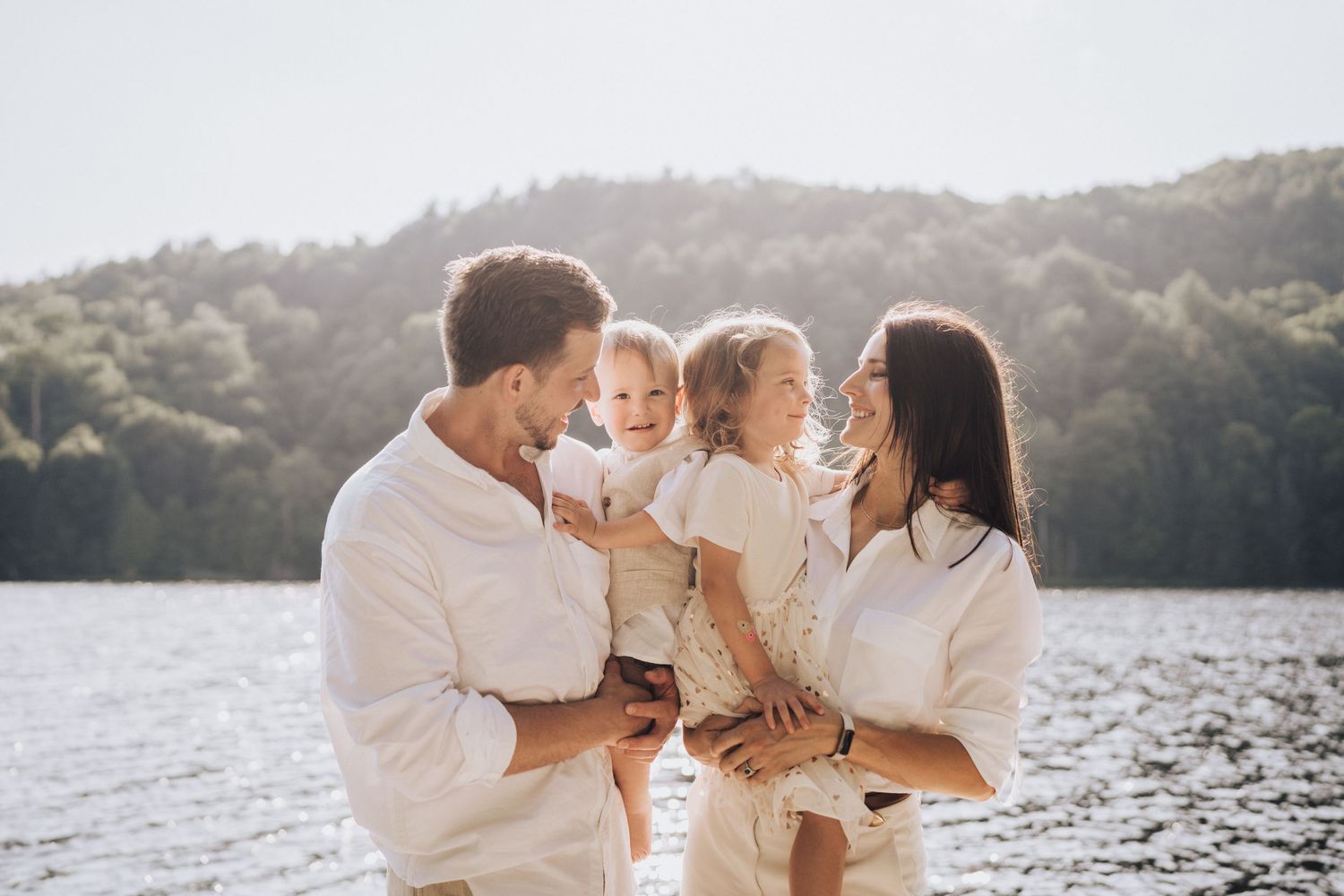 Photographe de famille dans les Laurentides