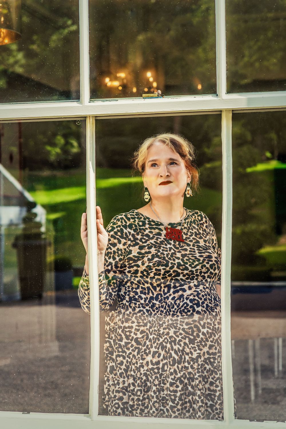Editorial portrait of education campaigner Kasey De Goot photographed in Ipswich, Suffolk.