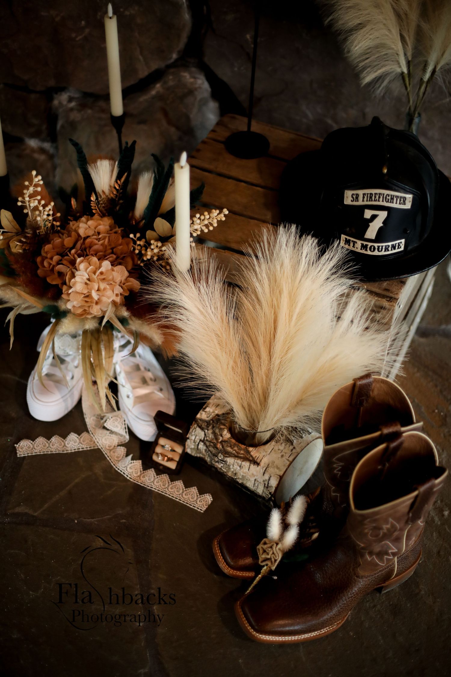 Western wedding elopement