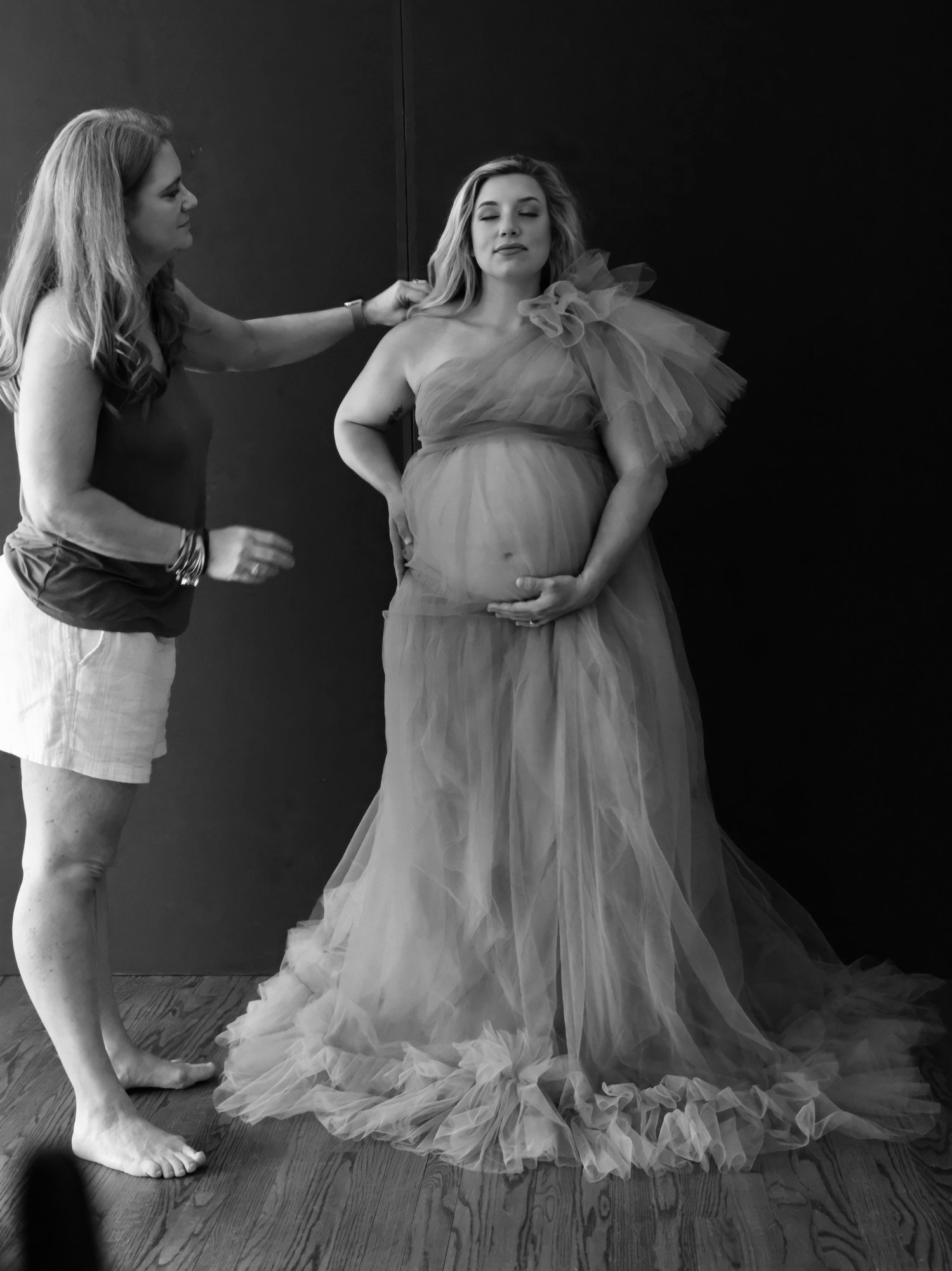 Durham Studio Maternity Photographer