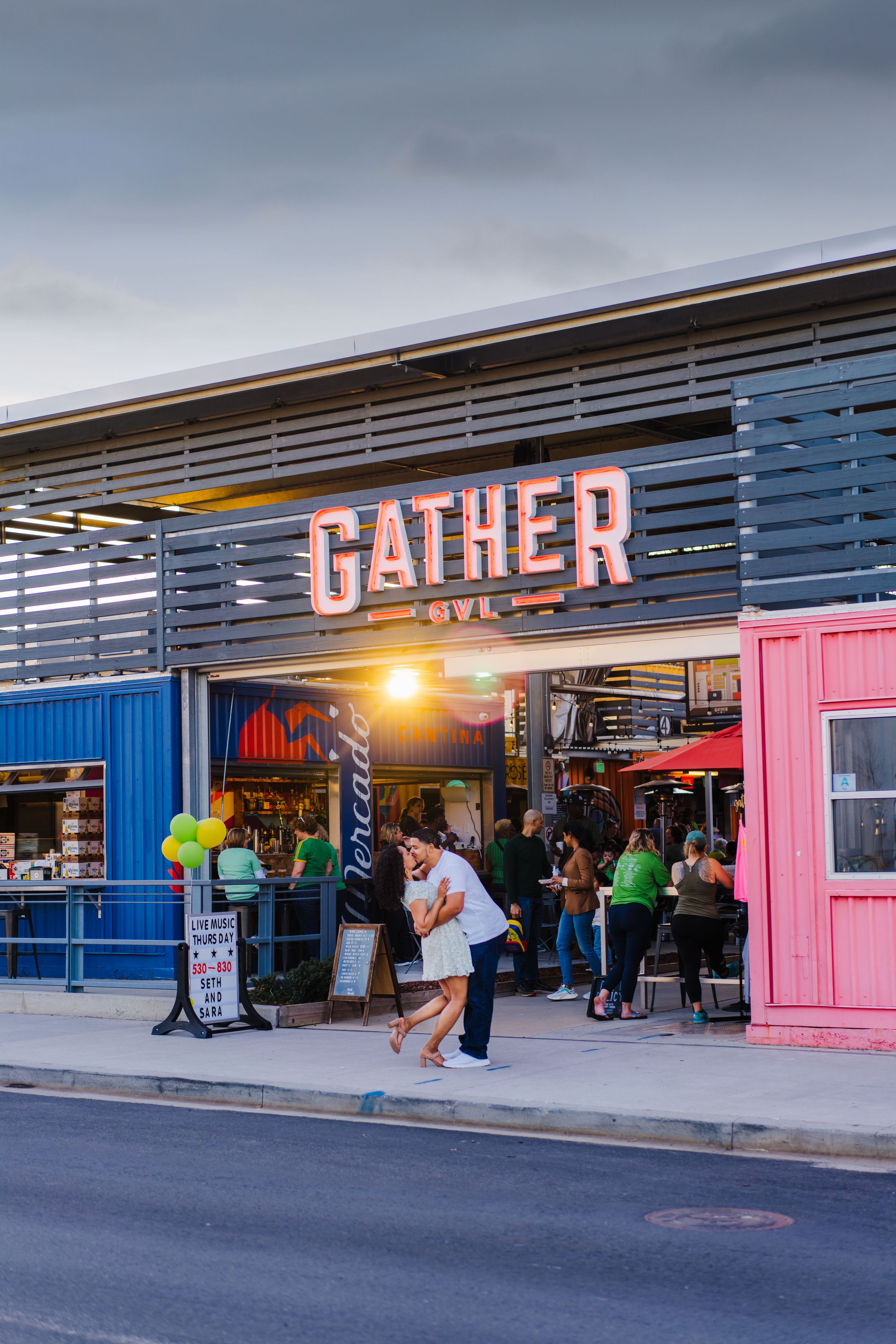 Gather Greenville an Engagement Session Greenville, SC Greenville