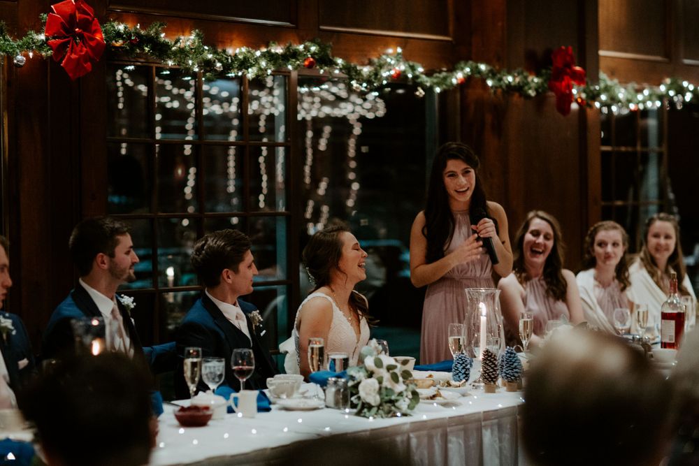 Matron of honor speech image