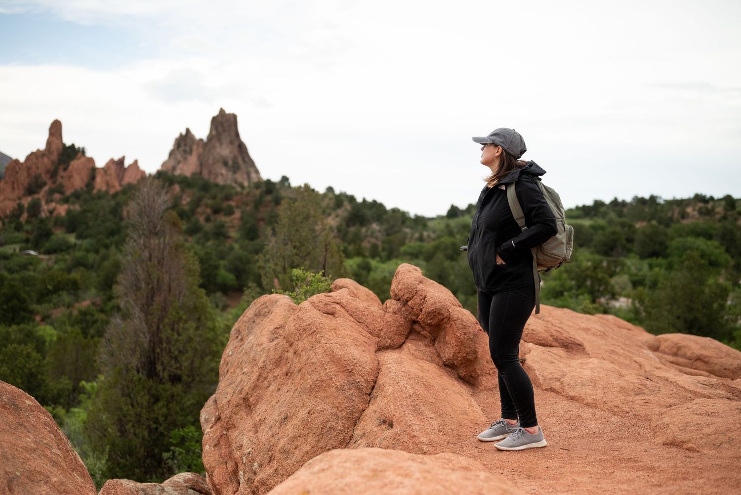 Scouting for a family photoshoot at Garden of the Gods