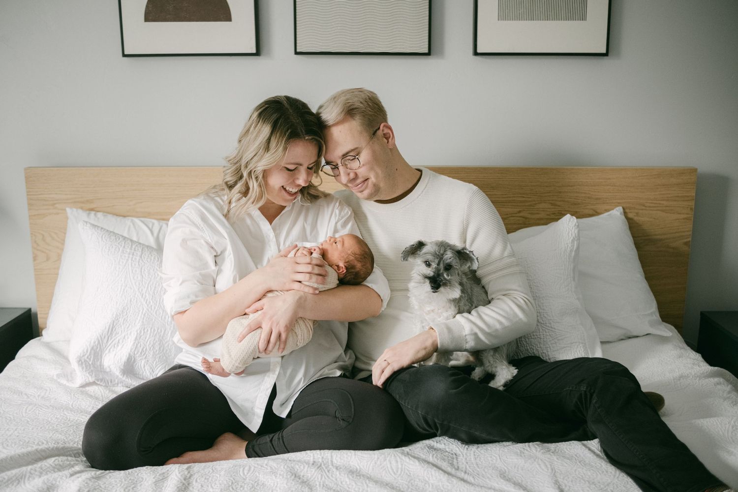 Utah newborn photos at your home in Salt Lake City with Michelle Deppe Photography.