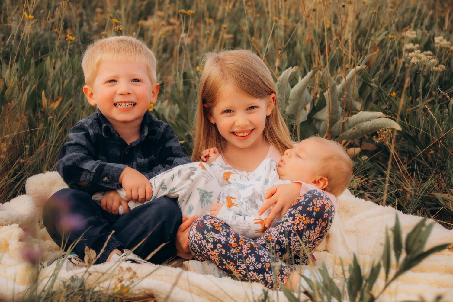 easy family photoshoot in Jackson hole