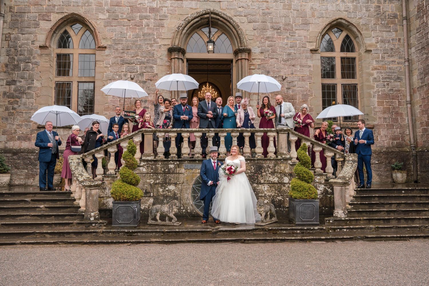 Zara Davis Wedding Photography Monmouthshire Clearwell Castle