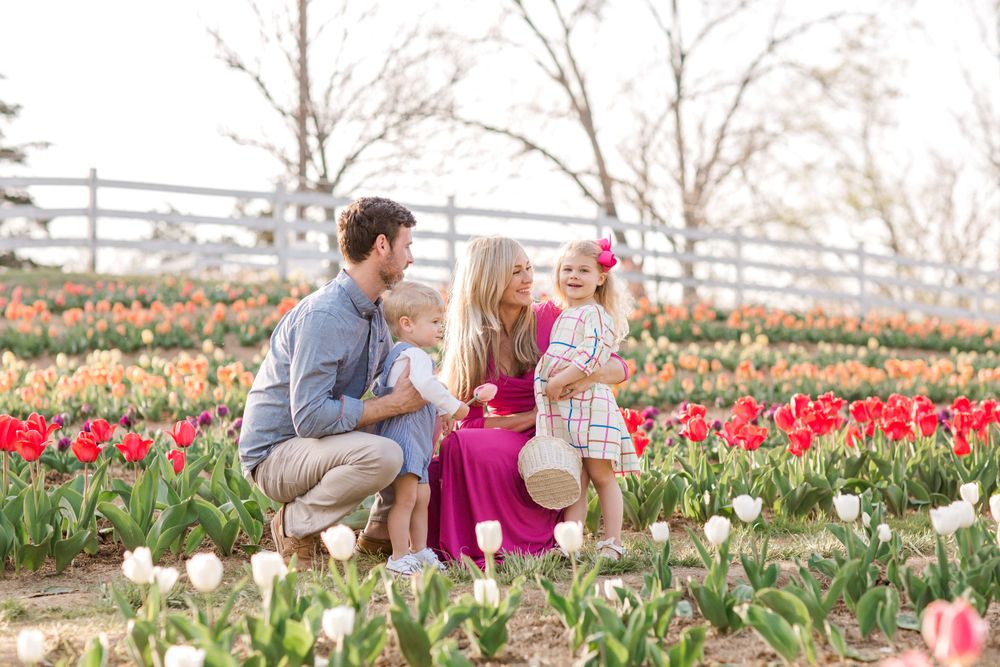 Tulips at Dewberry A Family Session Meg Rybicki Photography