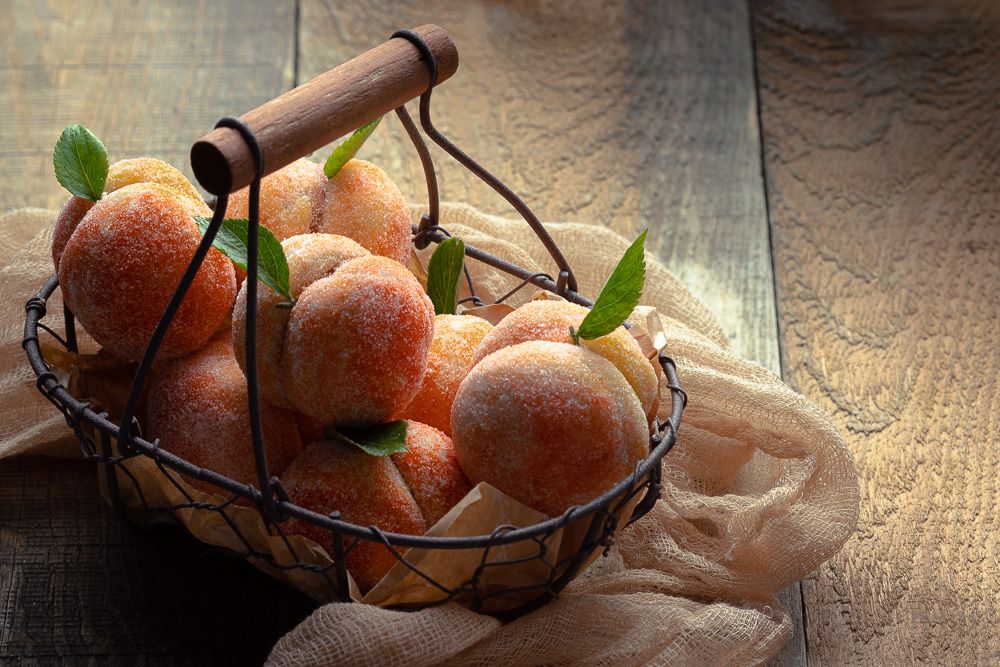 Wedding Peach Cakes Three Pod Studio