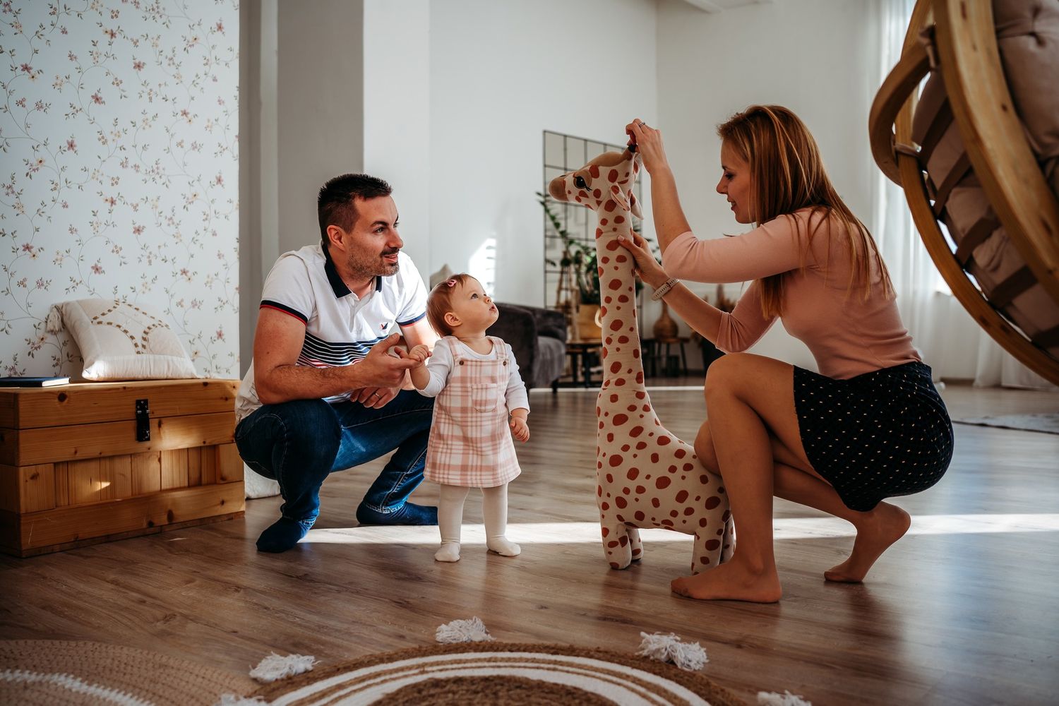 Szülinapi családi fotózás stúdióban