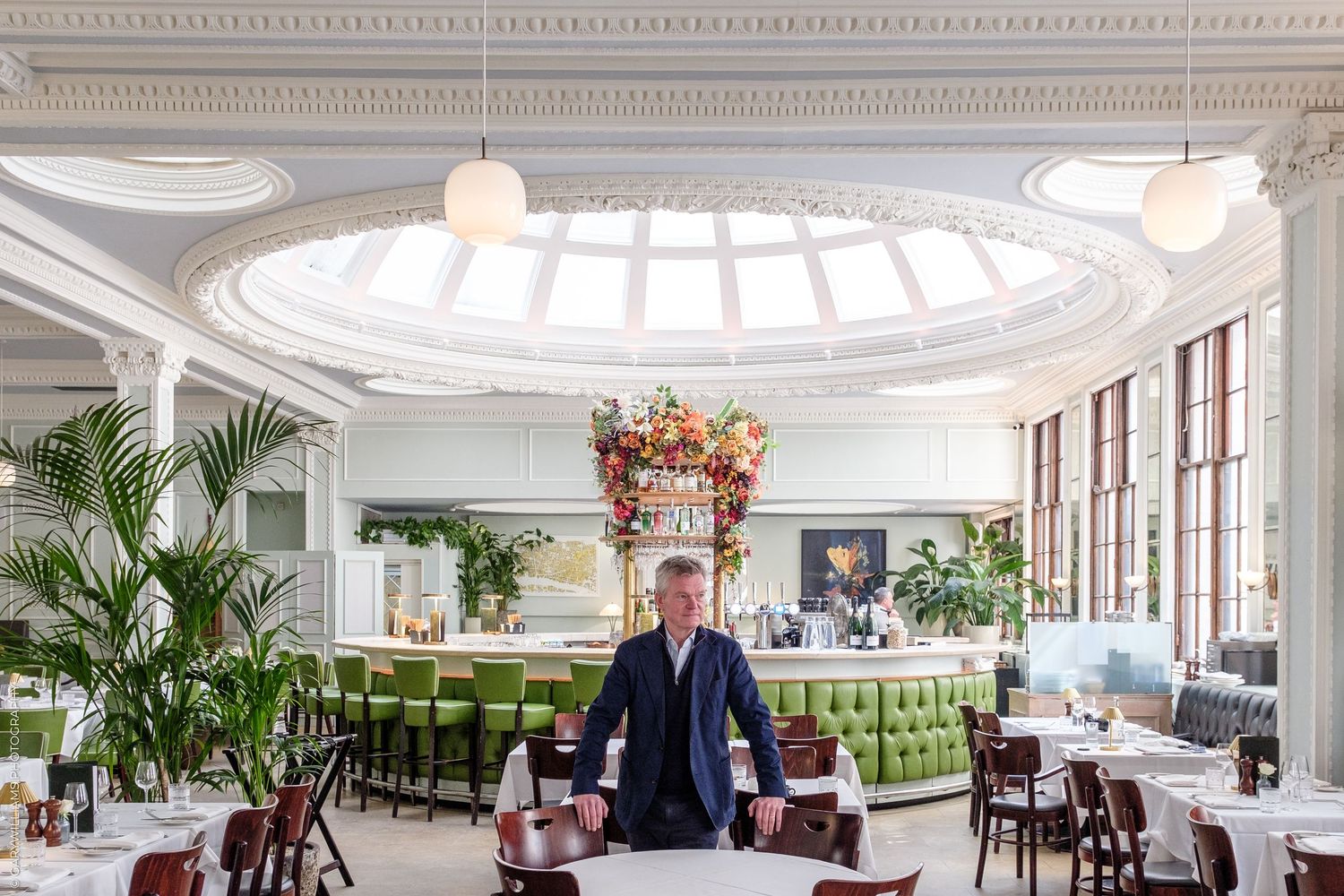 Soren Jessen in 1 Lombard Street restaurant
