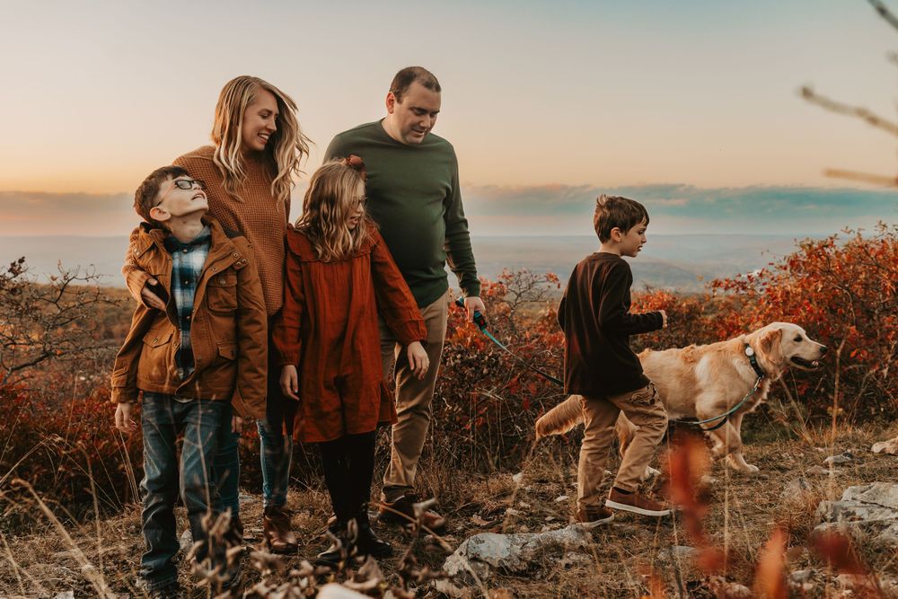Storytelling Fall Family Photo Session | Sussex County, New Jersey ...