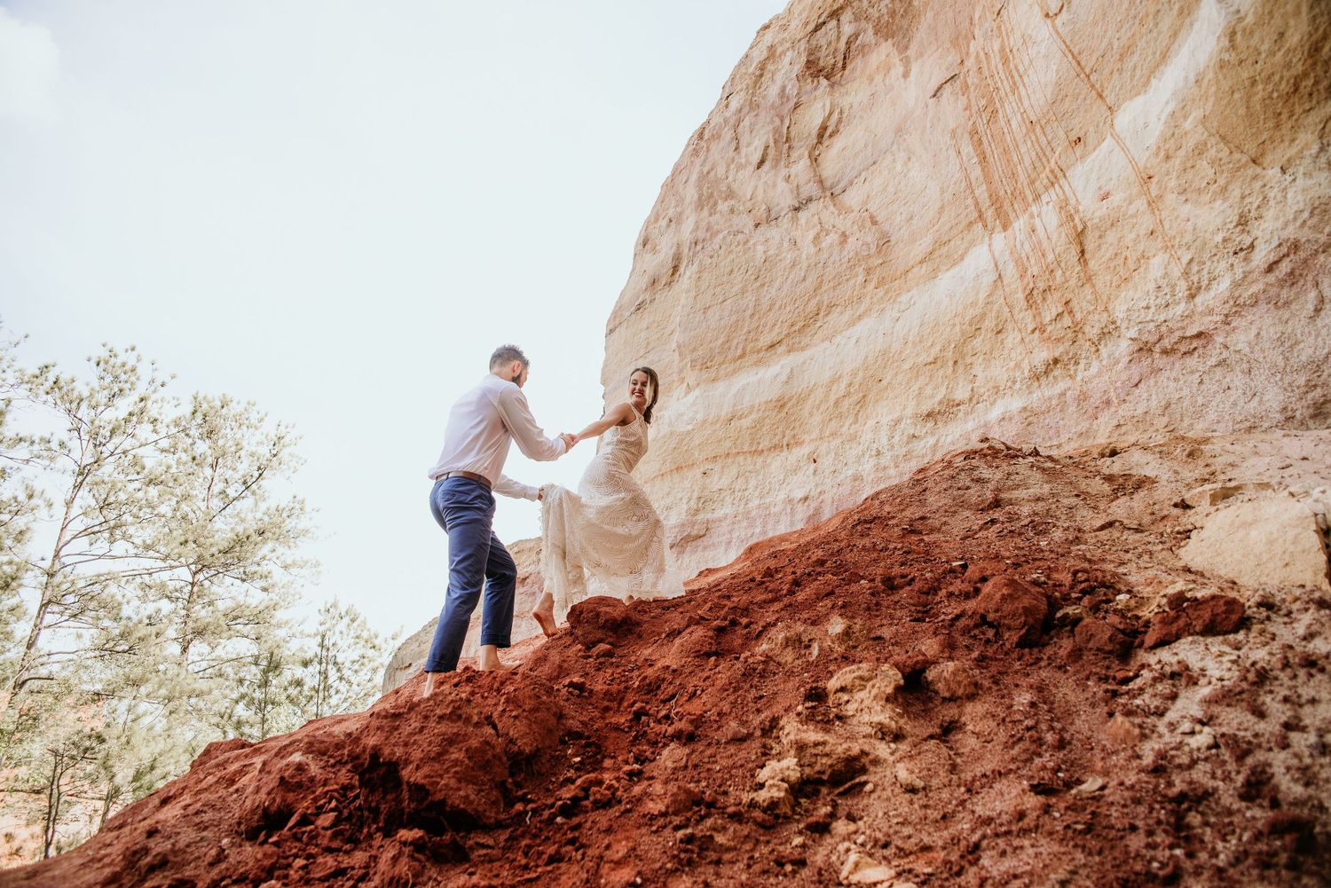 Adventure Elopement Photographer Lumpkin Georgia