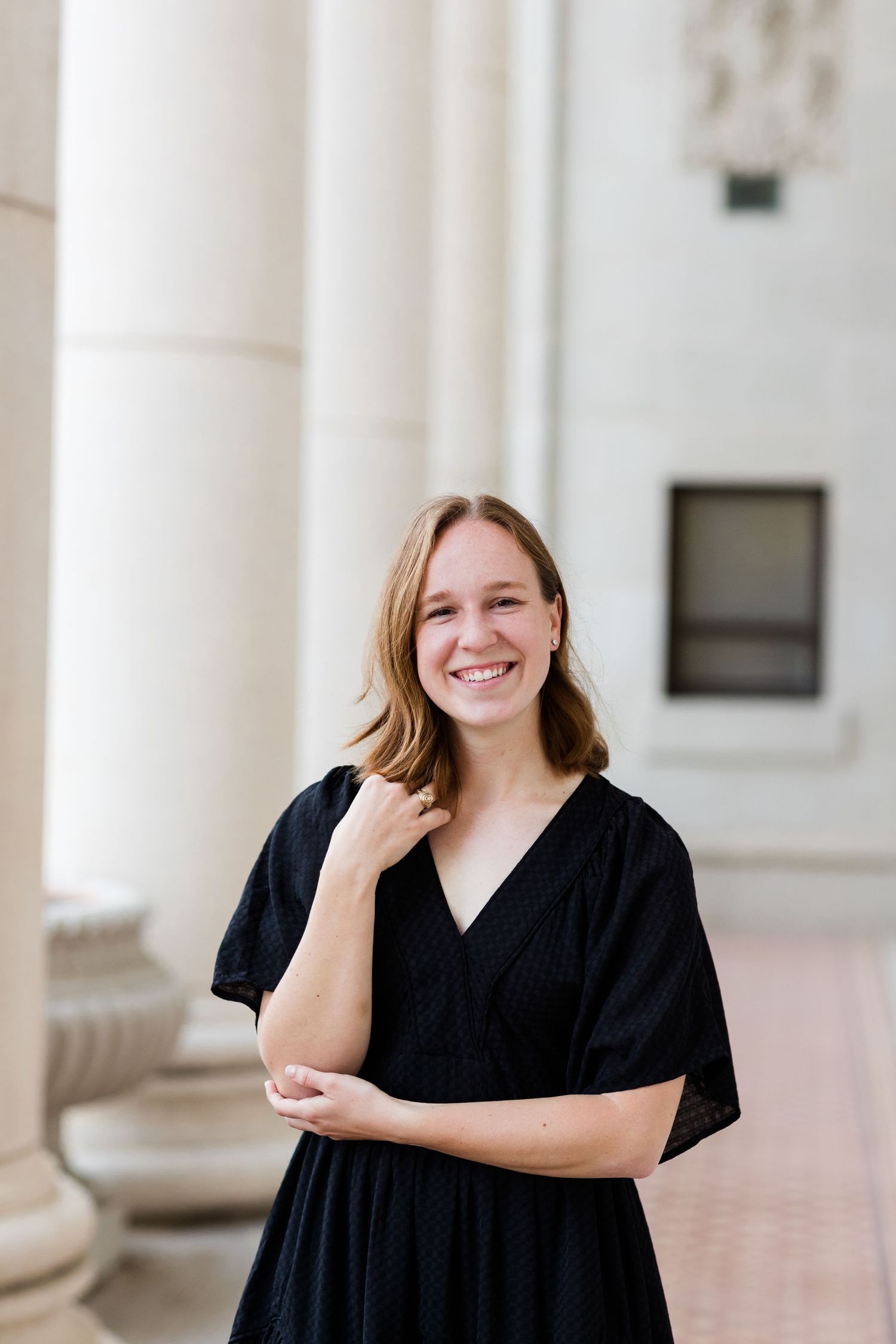 Bryan-College Station Wedding and Portrait Photographer Texas A&M University Senior Portraits Admin Building