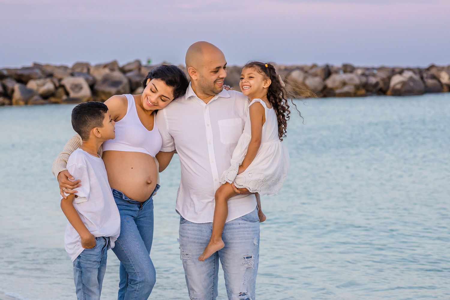 beach family photos tampa florida