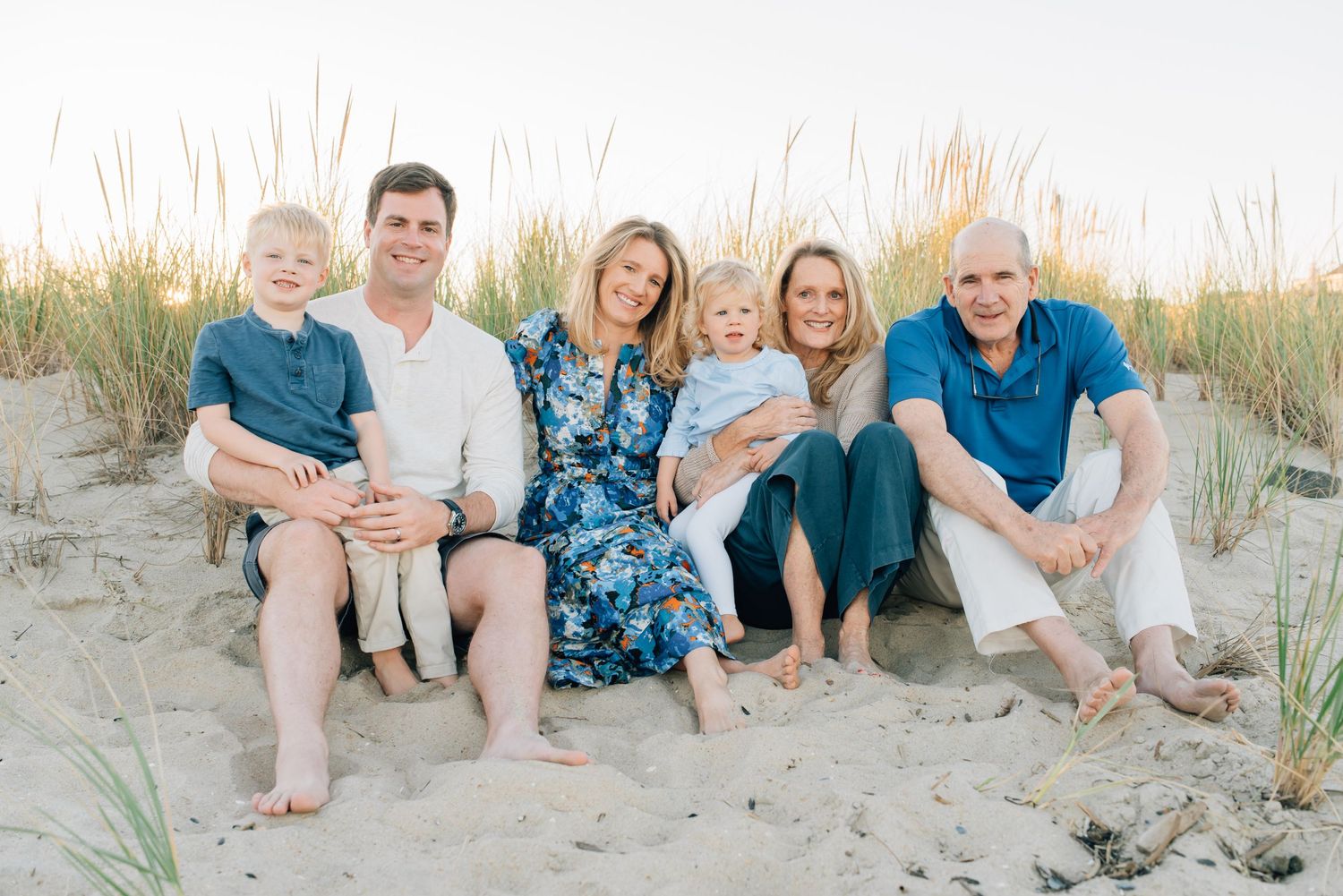 Monmouth County extended family photography session in Spring Lake, NJ