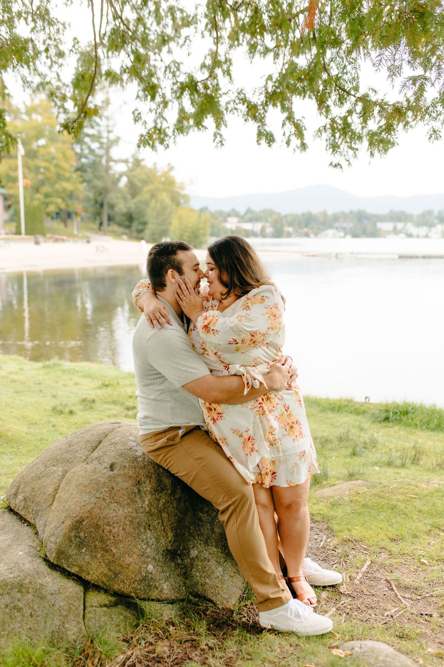 engagement photography lake placid new york adirondack mountains